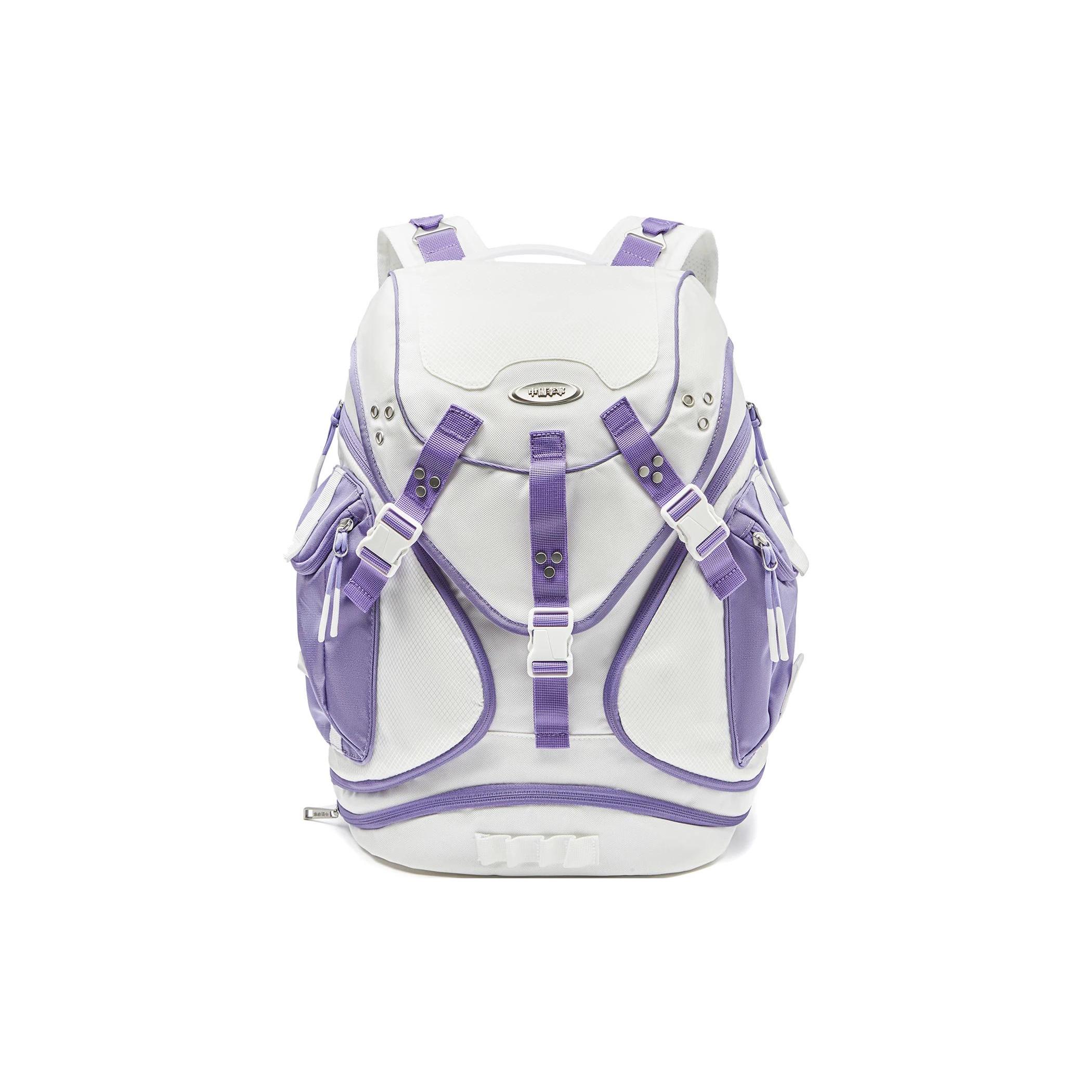 

New LiNing Polyamide Backpack Unisex White ABSU057-2 33.0*18.0*43.9CM