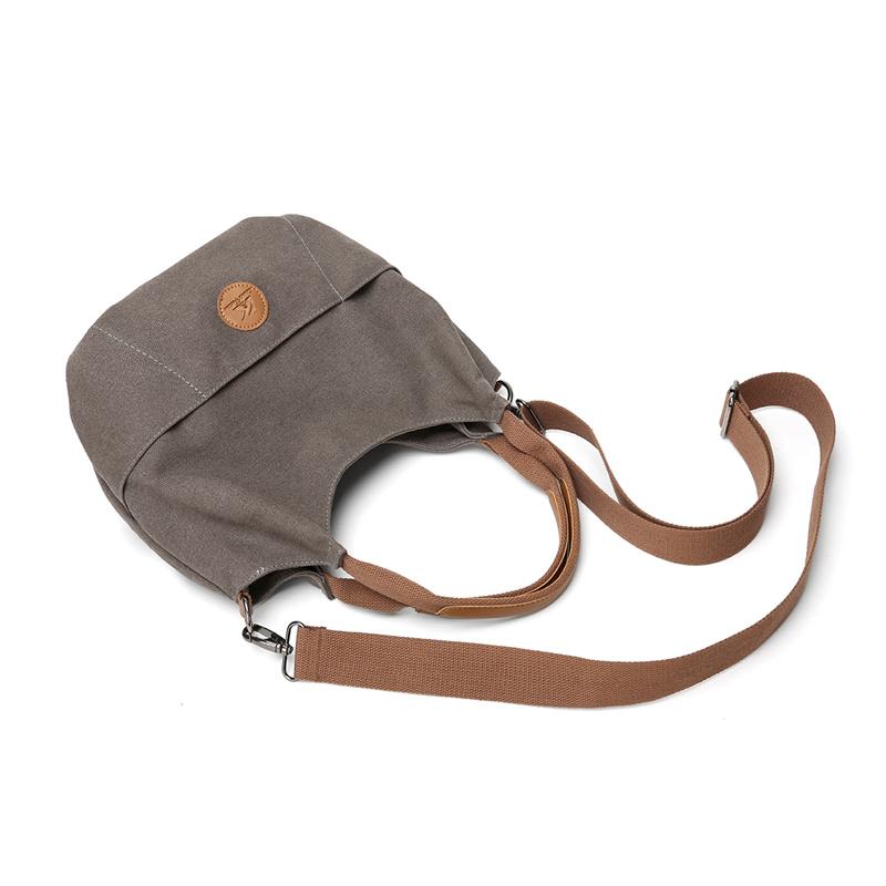 Canvas Shoulder Bag Large Capacity Tote Bag Women's Commuter Underarm Bag