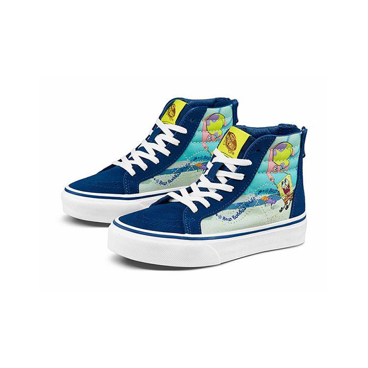 Vans Sk8 Spongebob Schwammkopf X -Hi Reißverschluss Kinder 'Best Buddies 4 Life' VN0A4BUXYZ0