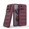 Coque de téléphone de luxe colorée mate en silicone souple avec motif rayures 3D pour Motorola Edge 50 Neo / Moto S50 G86 G56 Bumper Coque Arrière
