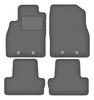 Dywaniki samochodowe welurowe grafitowe: Chevrolet Volt hatchback (2012-2017)