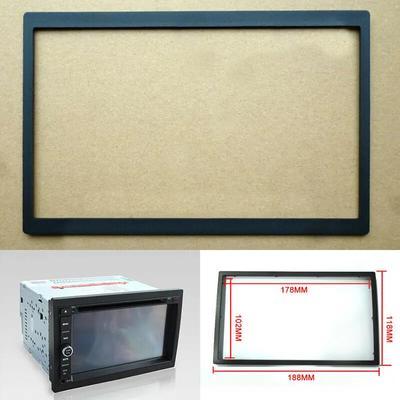 1pcs DVD Mounting Frame For Car Radio MP5 Player Installation Accessories Automobile Interior 178*102MM Multimedia Accessory