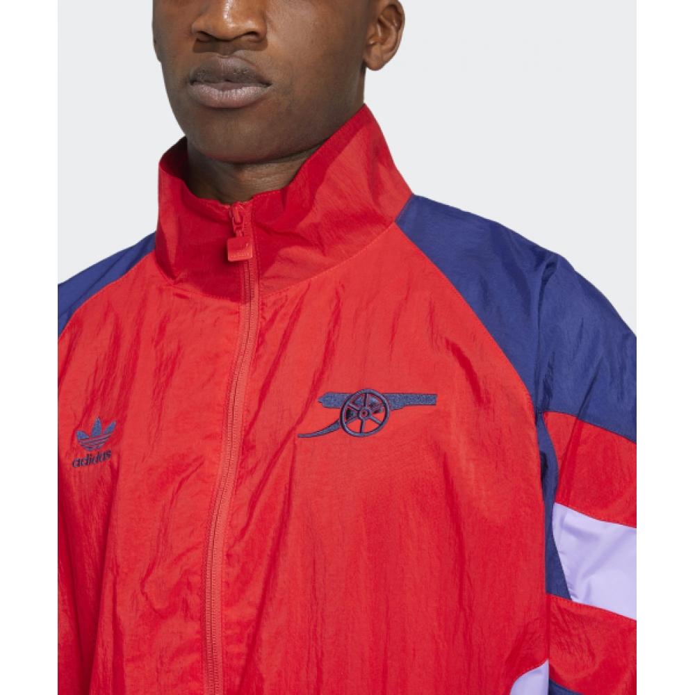 Adidas Arsenal Track Top   Red Navy  Is6503
