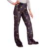 Labyrinth Womens/Ladies Velvet Celestial Flared Leg Trousers