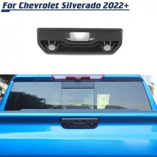 Heckklappengriff Carbon Abdeckung Zierleiste Für Chevy Silverado/GMC Sierra -