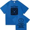 VOLUMES V1 Bon Iver Design T-shirt O-neck Summer Cotton Male Tees Unisex Streetwear Short Sleeve Loose Printing Tshirts Unisex Tops