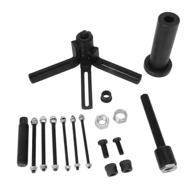 Metal Steel Crankcase Splitter Separator Crank Case Puller Installer Tool with C Clip Adapter