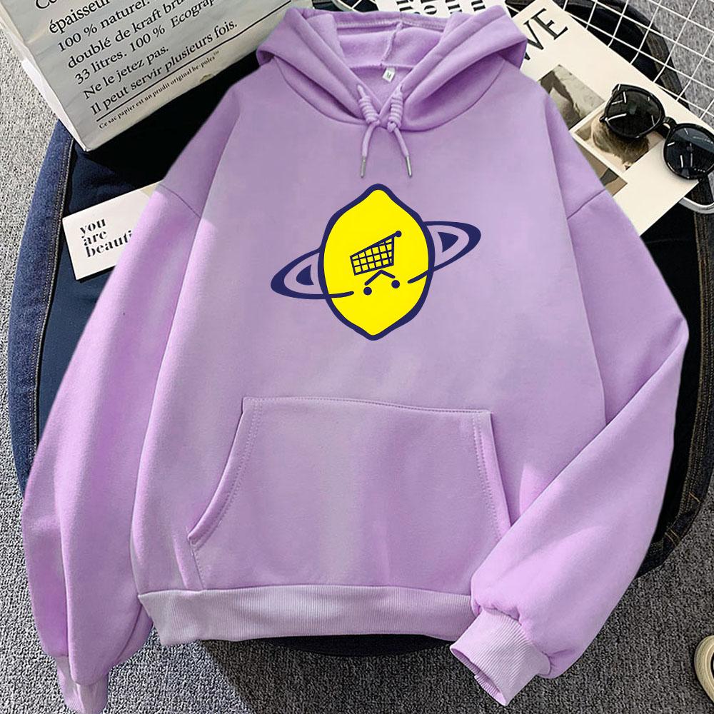 U2 Band Hip Hop Streetwear Hoodies Lemon Funny Cartoon Graphic Sweatshirts Moletom Feminino Long Sleeve Women/Men Sudaderas Girl