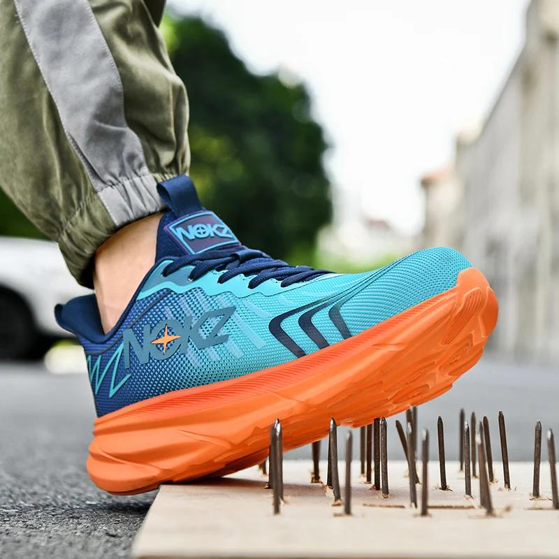 Summer New Couple Work Safety Shoes Steel Toe Cap Men's Work Shoes Protection Sneakers Indestructible Shoes Puncture-Proof Boots