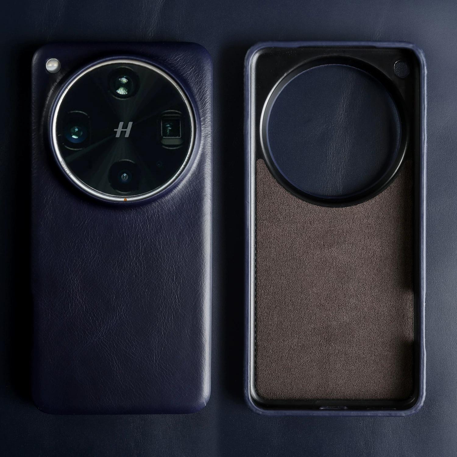 Waxed Leather Case for OPPO Find