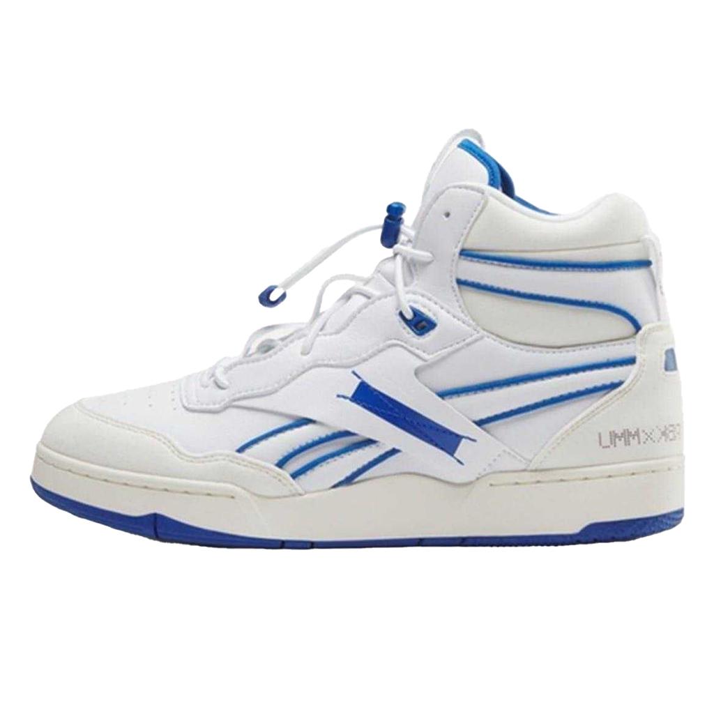 Reebok Mens Milk BB 4000 Leather High Top Trainers