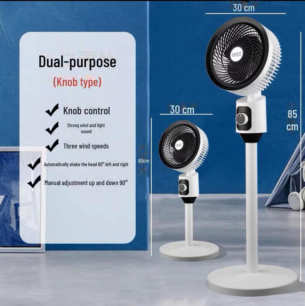 Camel 36-Speed DC Air Circulation Fan with Voice Control, Aromatherapy, Remote, Turbine Convection, and Floor Design.
