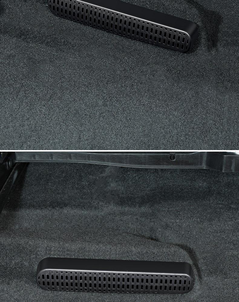 Applicable Equation Leopard Titanium Rear Air Vent Dust Cover - 3-Seater Interior Modification.