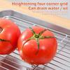 Stainless Steel Food Cooling Tray Removable Steaming Cooling Racks Draining Oil Pan  Oven Use
