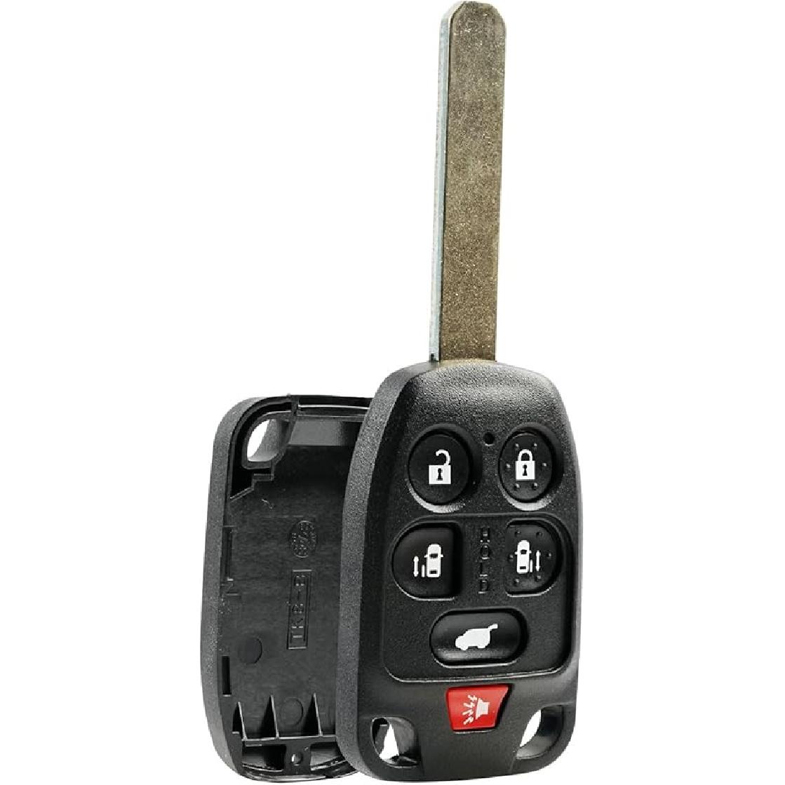 

Key Fob Keyless Entry Uncut Remote Shell Case & Pad fits 2011-2013 Honda Odyssey h-6b-key-case