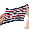 MIKIHOUSE Double B Striped Bear Belly Warmer Mesh Navy Made In Japan Baby Kids Boys Girls Summer Band 20x19cm 62-9802-263