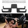 Barbell Holder Vertical Barbell Mount Rack Space-Saving Garage Accessories For Home Gym Strength Training Powerlifting Fitness