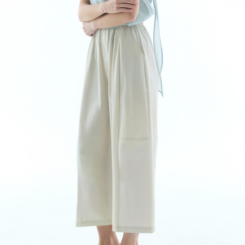 Baiyu Women Nylon Bermuda Wide Pants D6n8w