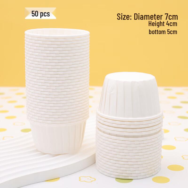 

CIBO Disposable Rolled Rim Baking Paper Cups