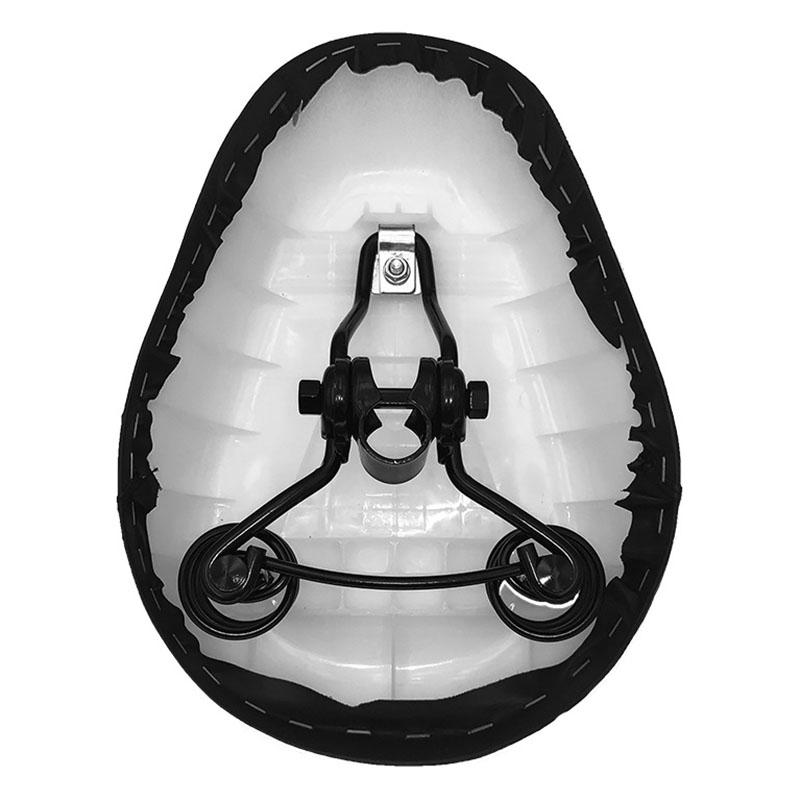 Widen Seat Pad Cushion Electric Bicycle Outdoor Sports High Elastic Leather