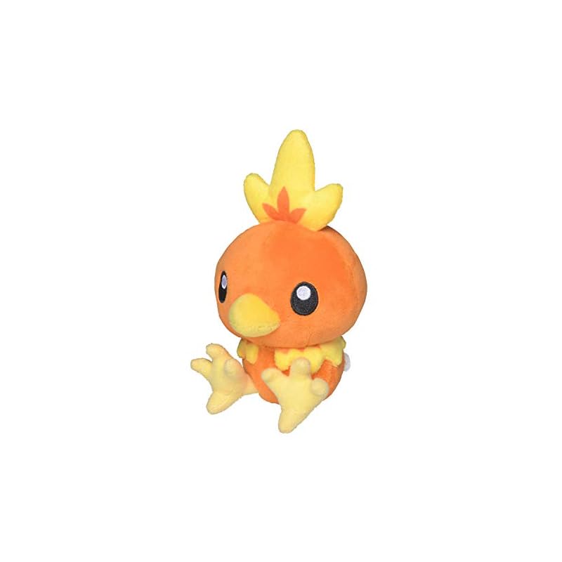 Pokémon Center Original Plush Toy: Pokémon Fit Torchic 15.5 X 8 X 8 Cm (H X W X D)