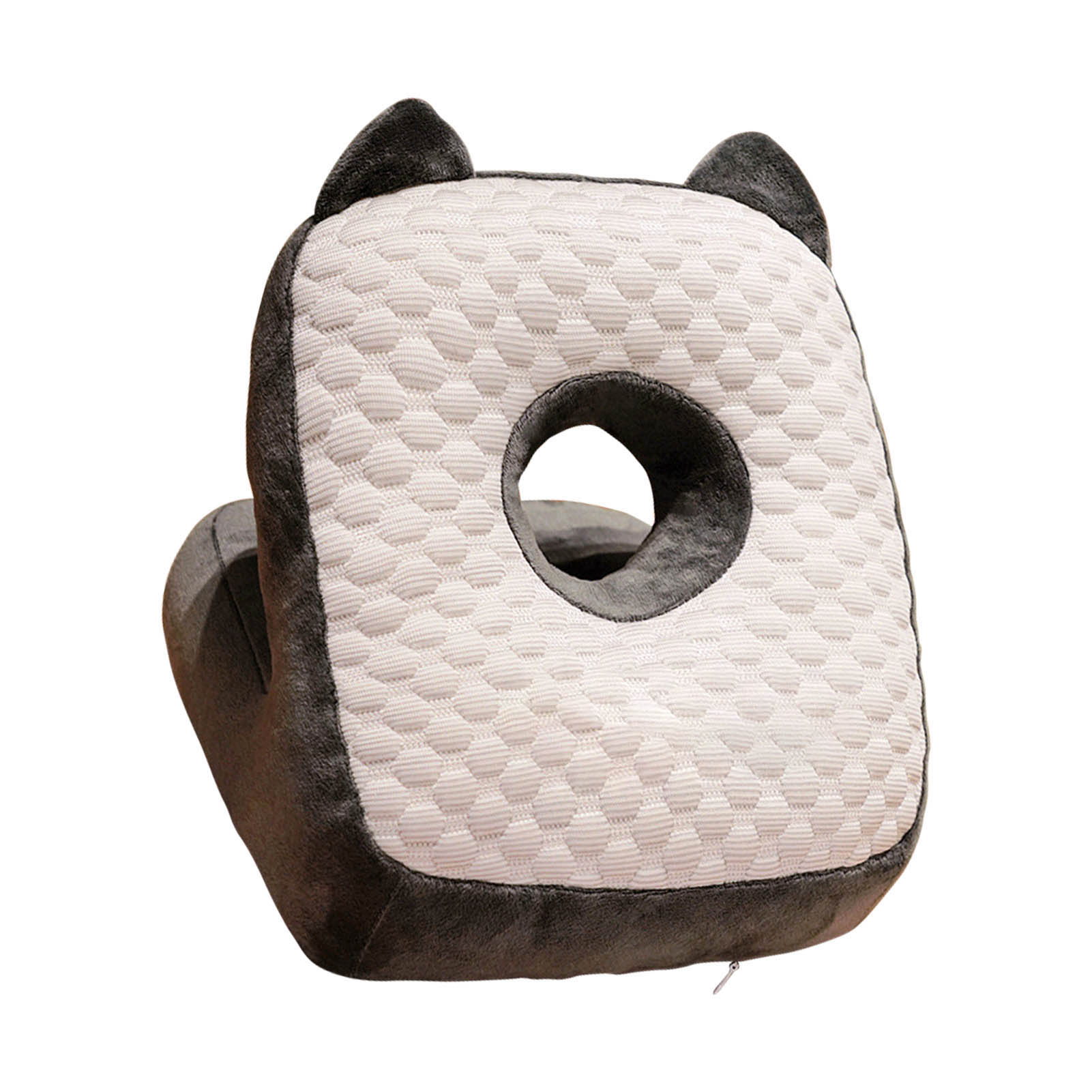 

Подушка для сна на животе Удобная Дышащая Мягкая Легко чистится Подушка для сна за столом для библиотеки офиса темно серый