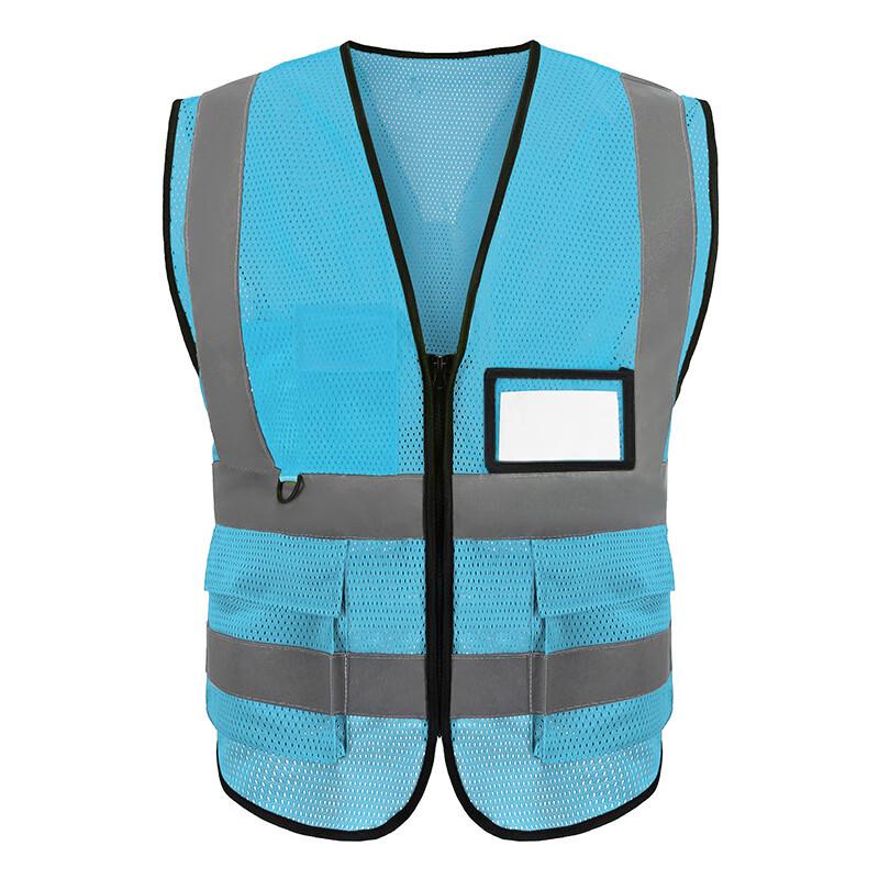 Multi-Pocket Reflective Safety Vest for Work