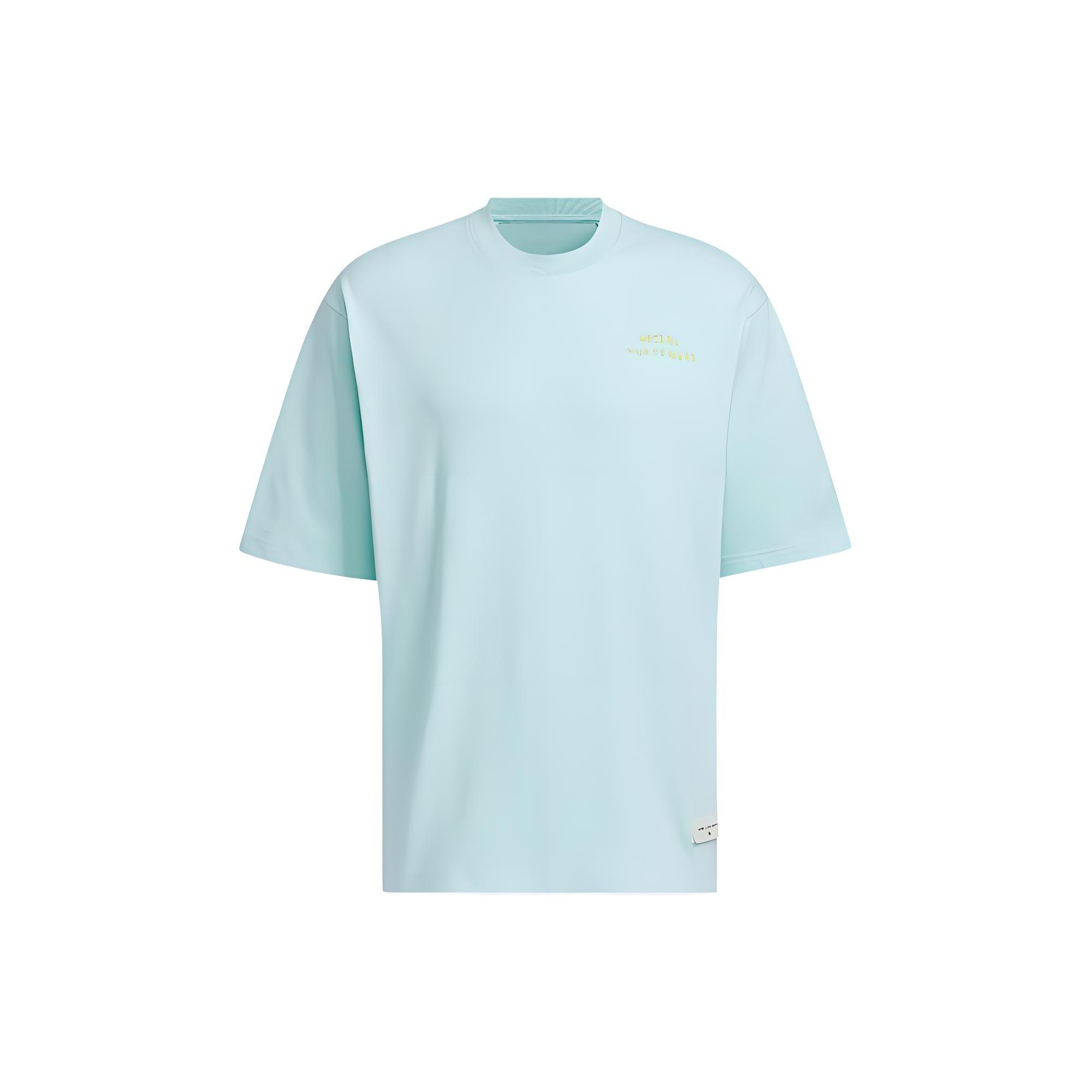 adidas Graphic T-shirt Asia Sizing Blue Mint Men s JP4582 L