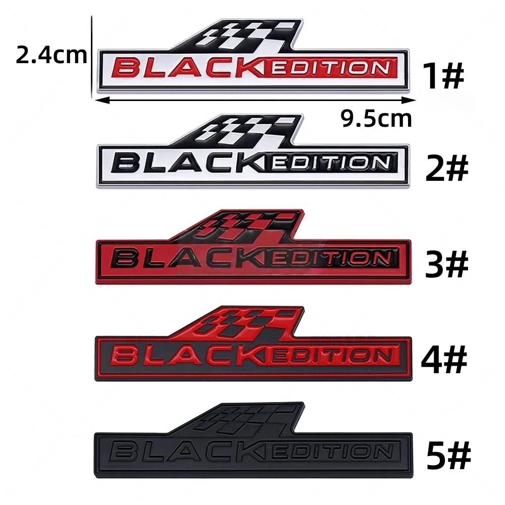 Car Styling 3D Logo Decorative Metal Adhesive Emblem Rear Trunk Badge Fender Sticker Body Decal Car Accessory