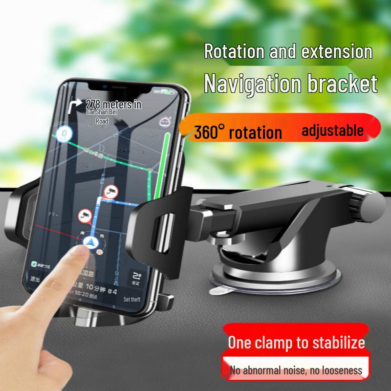 Suction Cup Car Phone Holder with Air Vent Mount