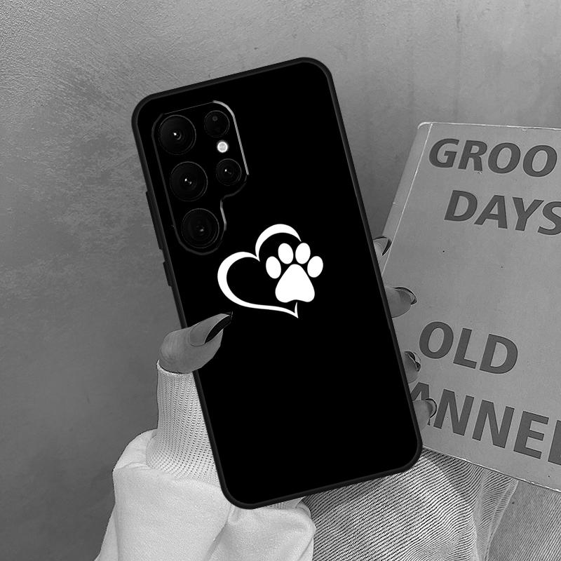 Dog Paw For Samsung Galaxy S22 S23 Ultra S21 FE Note 10 20 Ultra S8 S9 S10 Plus S20 FE Phone Case
