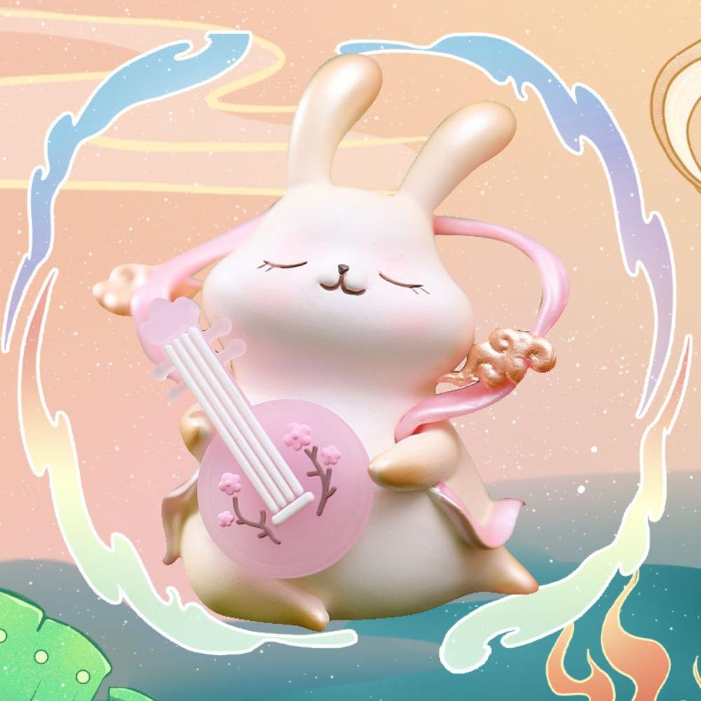 Colorful Anime Figure Model Cute Style Ancient Costume Girl Doll Bunny Series Model Toy Gift Toys