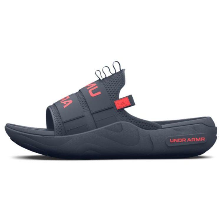 

Кроссовки унисекс Under Armour Alpha 2.0 Slide Downpour Grey After Burn 3026284-400 36
