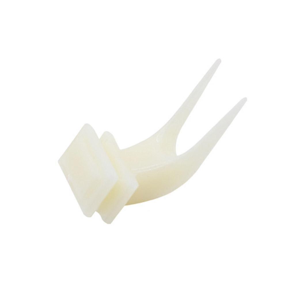 

Portable Plastic Bird Fruit Fork White Bird Utensils Parrot Fruit Fork Birdcage Fork Feeder Accessories
