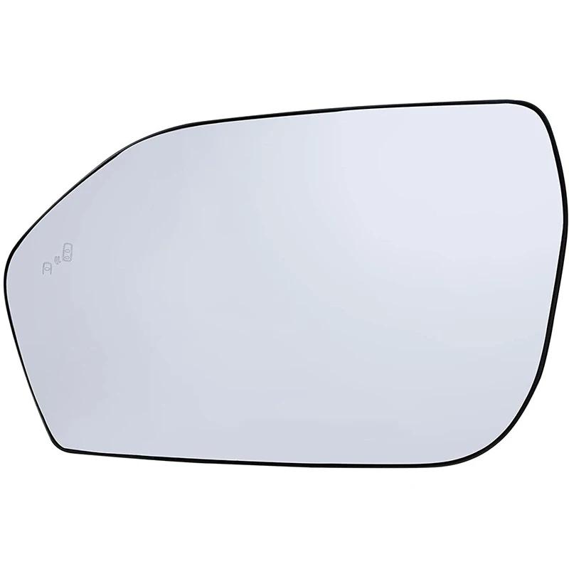 

Auto Heated Blind Spot Warning Rear White Mirror Glass Model For Ford Explorer LB5Z17K7070 LB5Z17K707-B Left