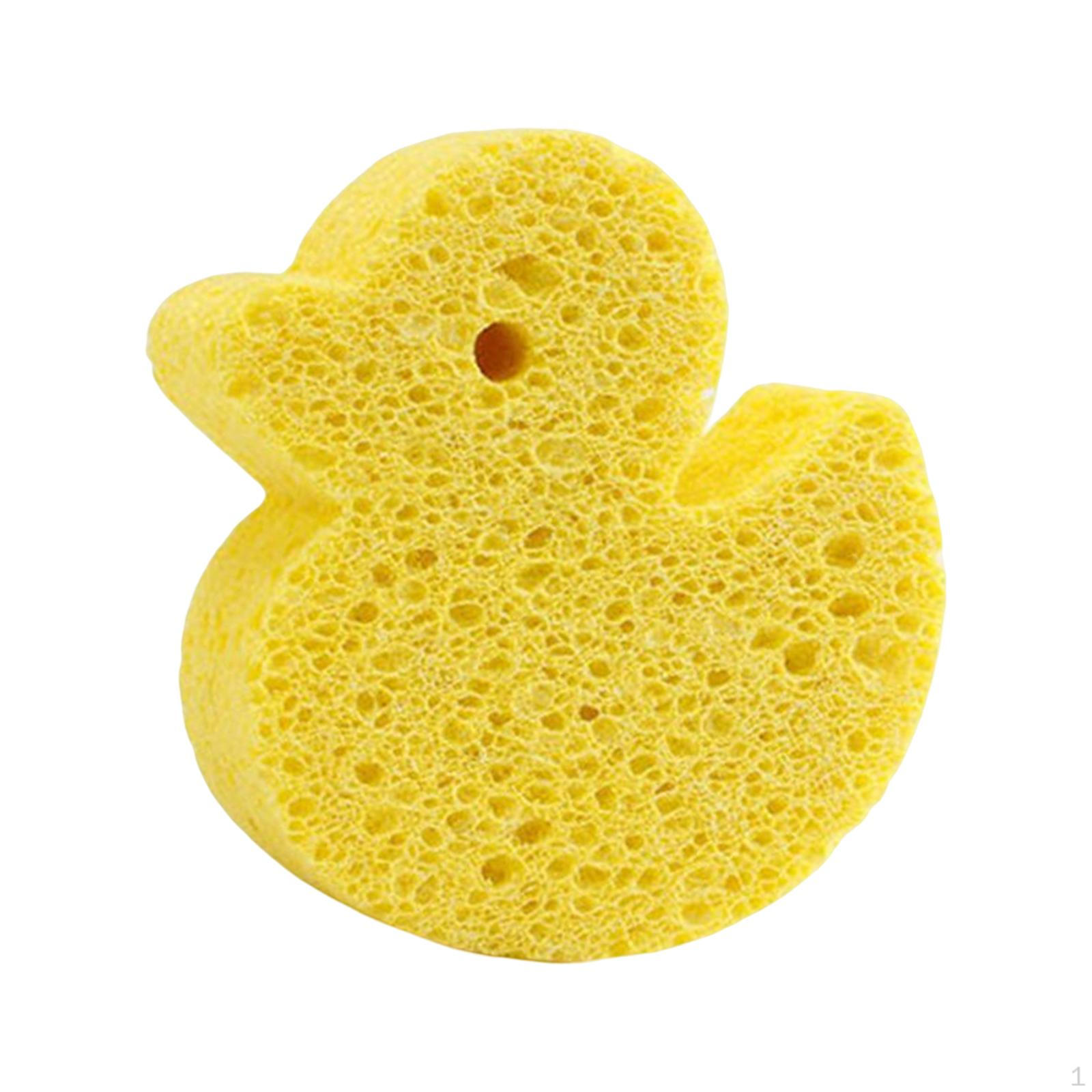 Bathing Sponge Multipurpose Body Scrubber Reusable for Bathroom Kitchen Bath Duck