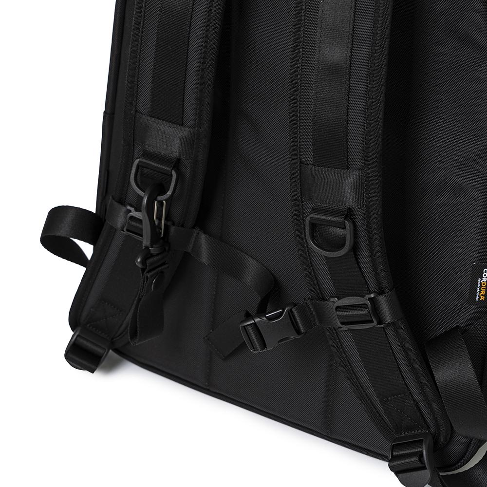 The Earth Cordura Ballistic 2 Pocket Daypack - Black