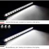 PSEQT 10" 15 LED Trailer Identification Light Led Running Reverse Backup Tail Light Bar Strip White Truck Rear Side Marker Lights Waterproof