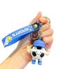 Creative Cartoon Badminton/Football/Table Tennis/Tennis/Basketball/Volleyball Keychain Backpack or Car Decoration