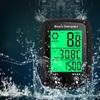 Fahrradcomputer LED Digital Kabelgebundener Fahrradcomputer Tachometer Touchscreen Fahrrad Geschwindigkeitsmesser Kilometerzähler mit Hintergrundbeleuchtung Fahrradzubehör