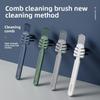 New Simple Comb Cleaning Brush Hollow Cleaning Curly Hair Massage Cleaning Brush To Clean Hair Cleaner