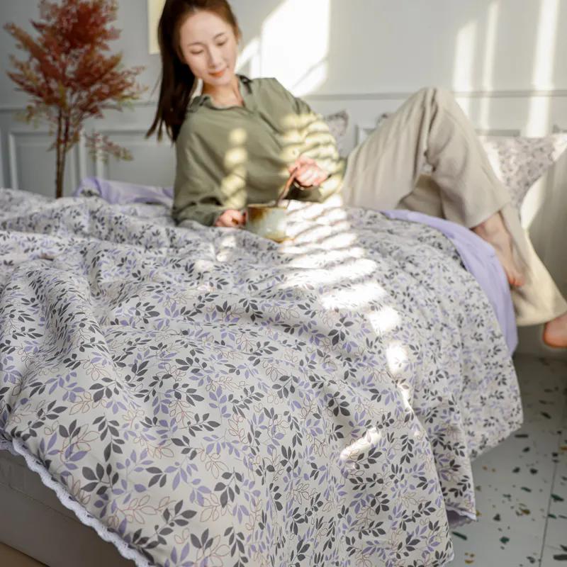 WTEMPO Vintage Elegant Printed Large Size Simple Retro Foldable Blankets Home Hotel Soft Tatami Blankets Thickened Student Soft Dormitory Blankets