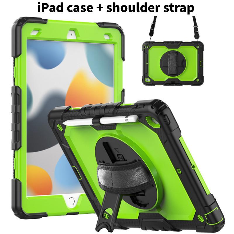 Ipad For Air 11 Case Silicone Anti Fall Rotating Bracket Protective Cover Gift