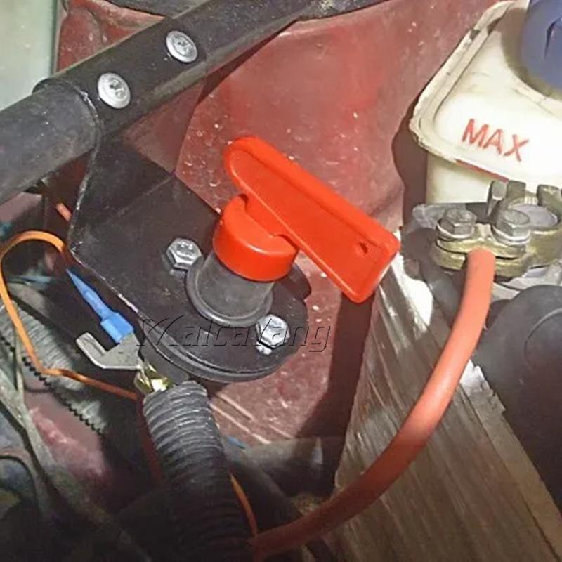 AD 12V Key Battery Isolator Disconnector Cut Off Main Kill Vehicle Modified Car Power Switch Car Battery Power Switch For Truck