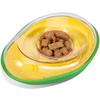 Avocado Pet Automatic Feeder Non-Spill Treat Dispensing Wobble Training Toys for Dogs Cats Slow Feeder Bowl