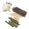 200g Mixed Chew Stick Set Assorted Wood Gnawing Sticks Kit Assorted Varieties Mixed Lengths Assorted Molar Sticks Caged Pets
