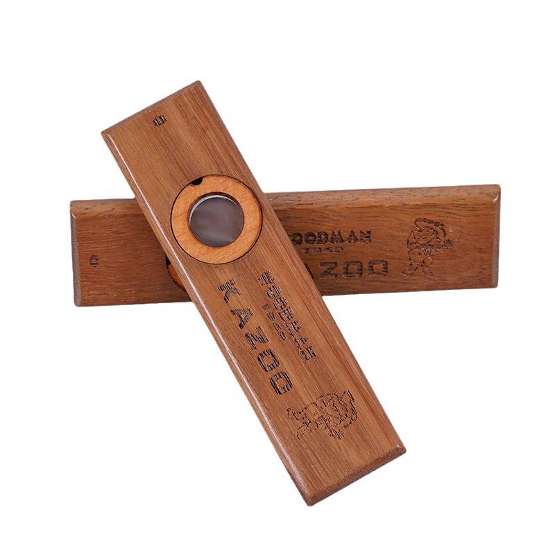 Performance Grade Solid Wood Kazoo Musical Instrument