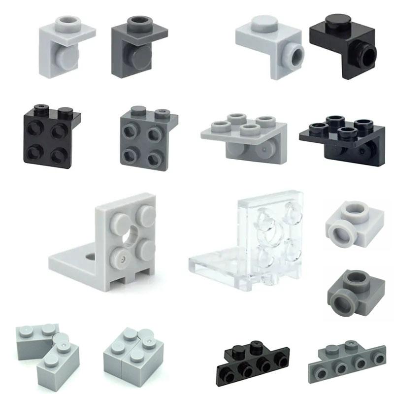 Blocchi da Costruzione Compatibili 21712 44728 3956 99207 36841 36840 99781 99780 Pannello a Parete per Cambio Edificio Staffa Connettori Angolari Giocattoli