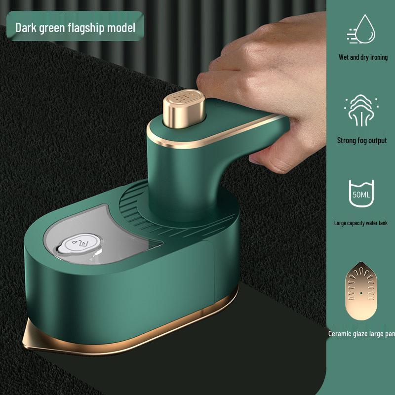 Portable Folding Mini Garment Steamer: Lightweight Handheld Electric Iron for Travel