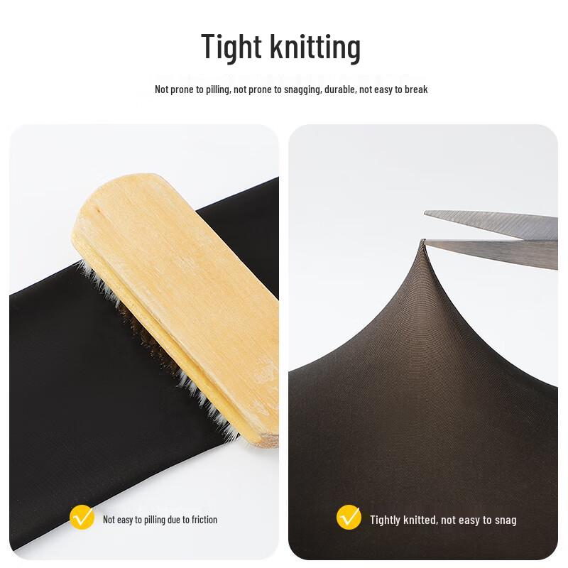 Langsha Women's High-Waist Fleece-Lined Faux Sheer Tights